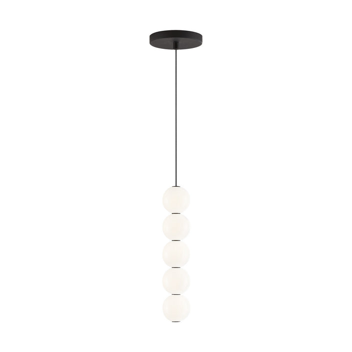 Visual Comfort Modern Orbet 700TDOBT5B-LED927 Pendant Light - Nightshade Black