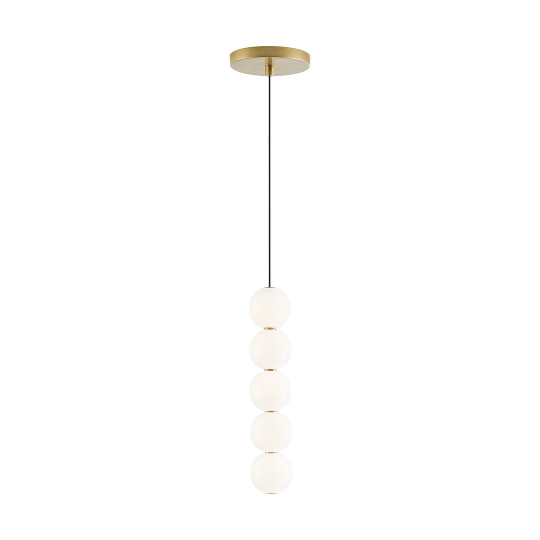 Visual Comfort Modern Orbet 700TDOBT5NB-LED927 Pendant Light - Natural Brass