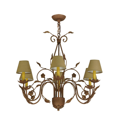 Meyda Tiffany Bordeaux 116650 Chandelier Light - Rust