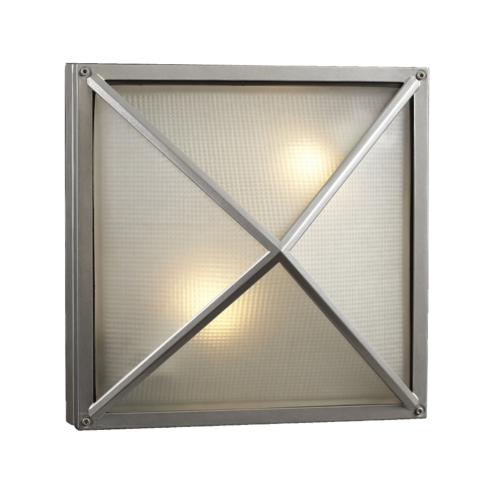 Plc Lighting 31700SLLED Danza Led Outdoor Fixture Outdoor Pewter, Nickel, Silver