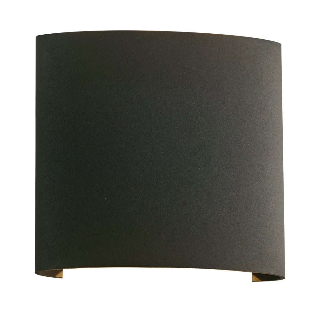Plc Lighting 4075BZ Leena Led Exterior Wall Lite Outdoor Bronze / Dark