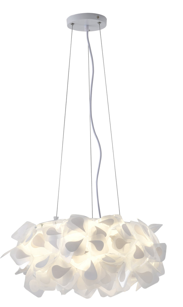 Bethel International DLS44C20CL Chandelier Light - White
