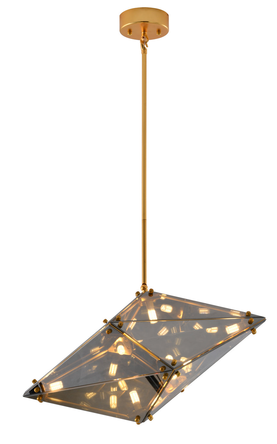 Bethel International DLS52C22SM Chandelier Light - Gold
