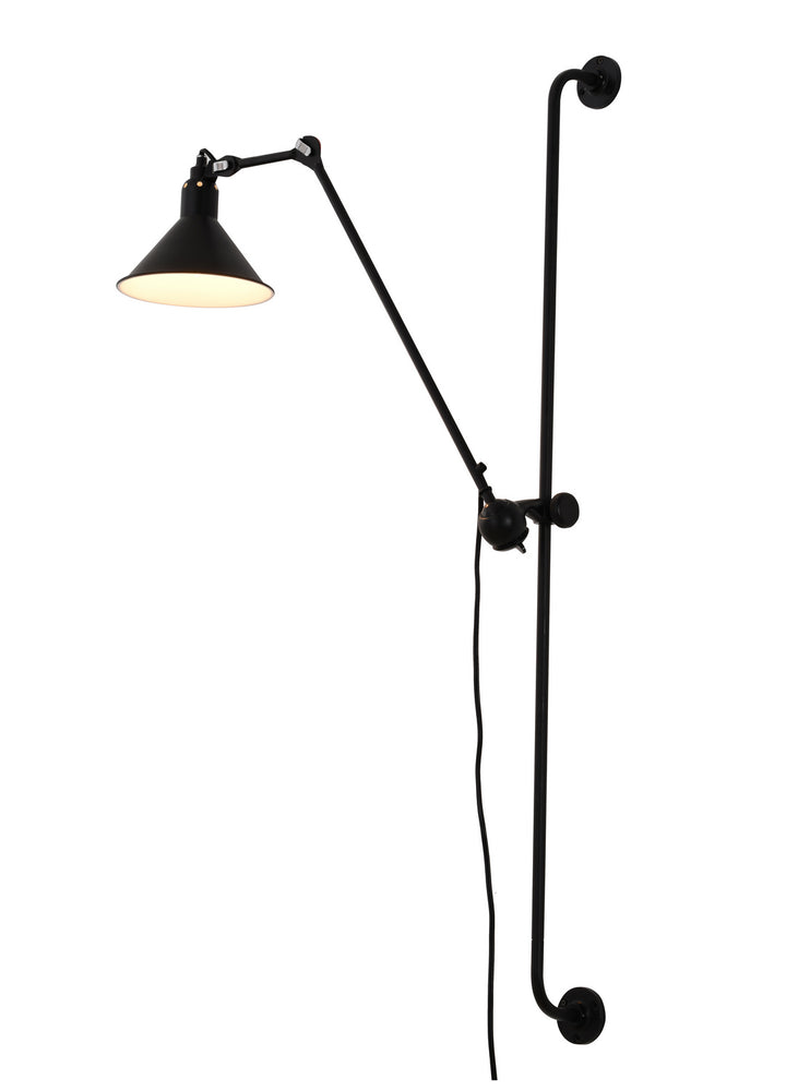 Bethel International DLS88W46B Wall Sconce Light - Matte Black