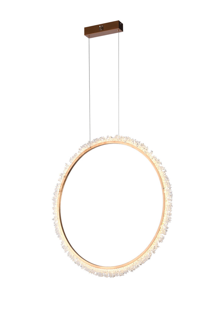 Bethel International GL302C31G Chandelier Light - Gold