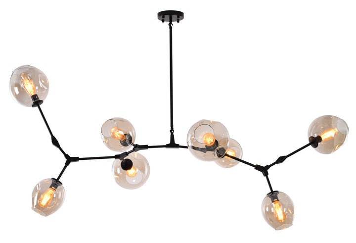 Bethel International MA11XBLK-AMB Pendant Light - Matte Black