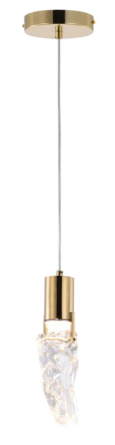 Bethel International MAT06P8G Pendant Light - Gold
