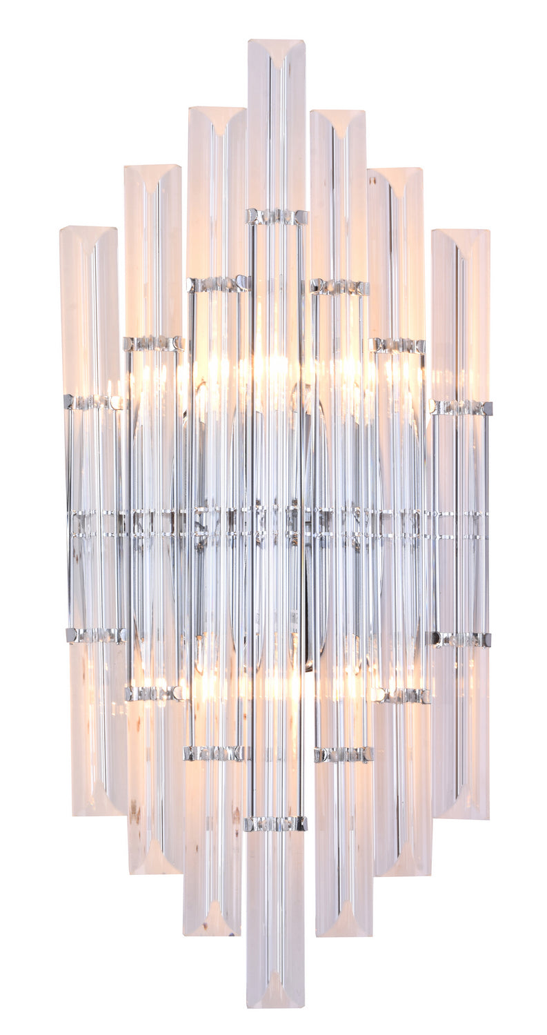 Bethel International MU26W19CH Wall Sconce Light - Chrome