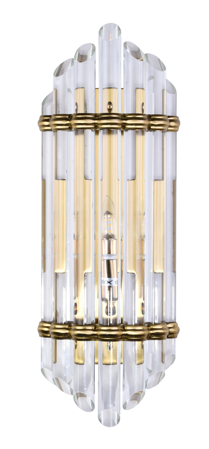 Bethel International MU45W19G Wall Sconce Light - Antique Gold