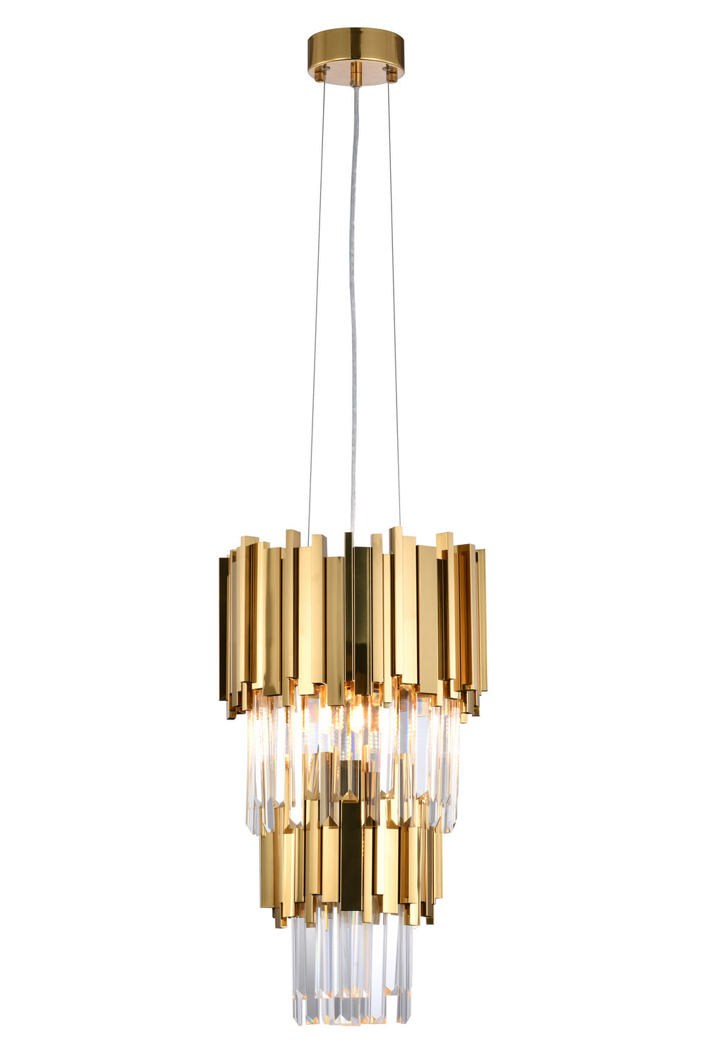 Bethel International MU47P21G Chandelier Light - Gold