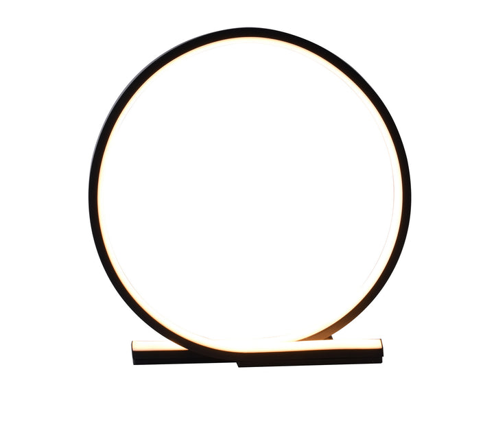 Bethel International MV12BLK Modern  Lamp Matte Black