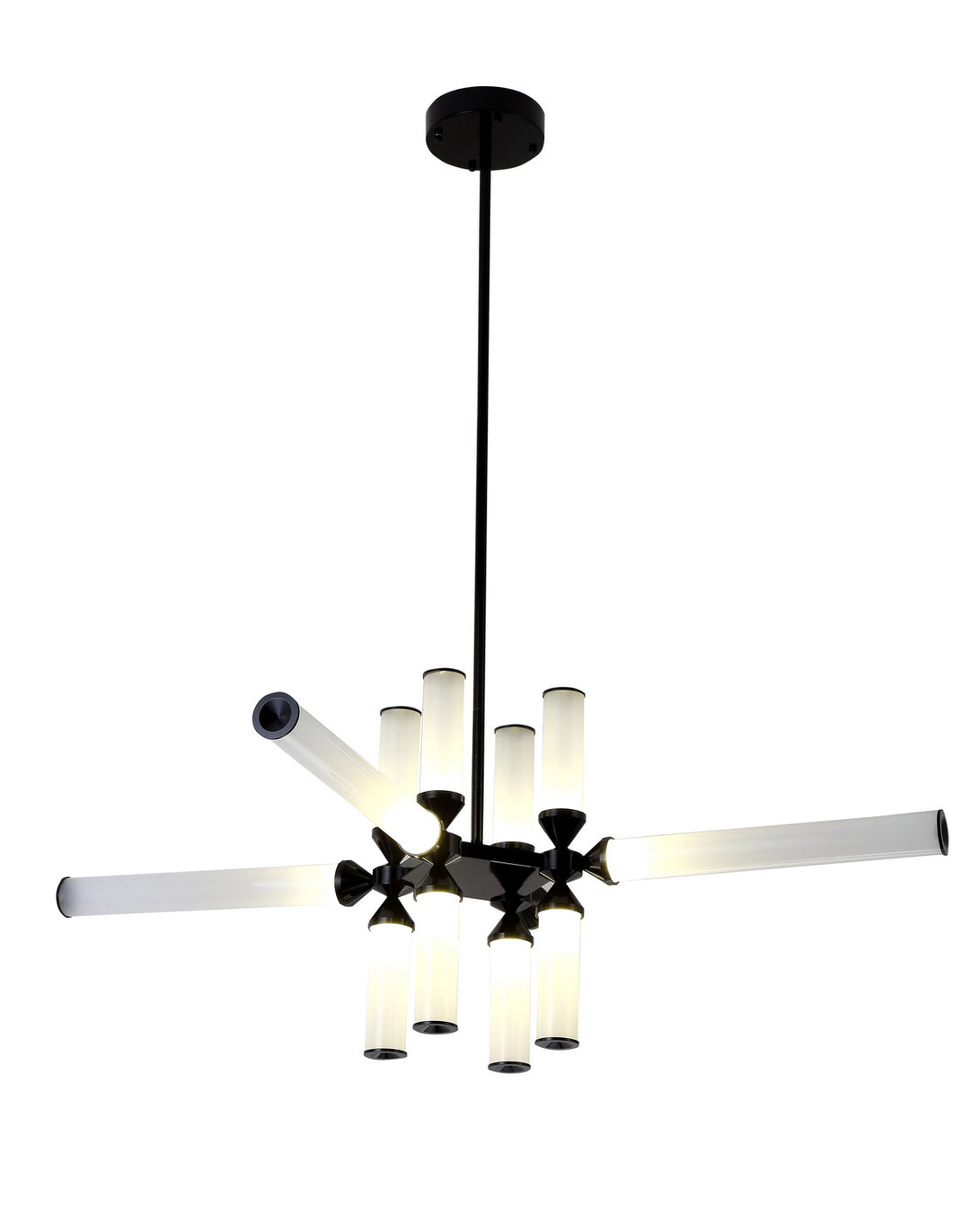 Bethel International ZD26C45CO Chandelier Light - Black