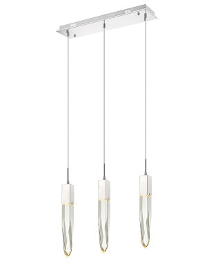 Avenue The Original Aspen HF1900-3-AP-CH-C Pendant Light - Polished Chrome