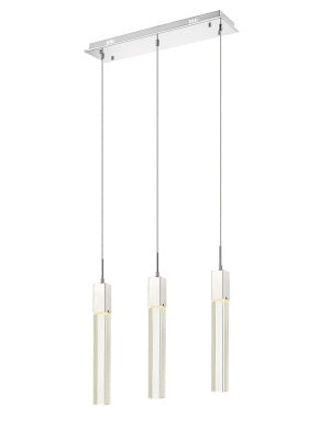 Avenue The Original Glacier Avenue HF1900-3-GL-CH-C Pendant Light - Polished Chrome