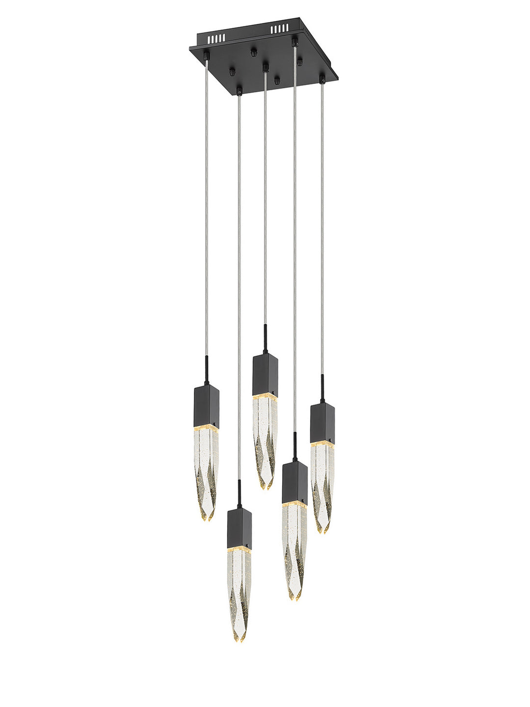 Avenue The Original Aspen HF1900-5-AP-BK Chandelier Light - Black