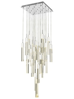 Avenue The Original Glacier Avenue HF1904-25-GL-CH-C Chandelier Light - Chrome