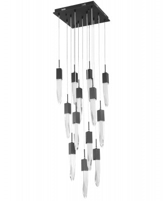 Avenue The Original Aspen HF1905-13-AP-BK-C Chandelier Light - Black