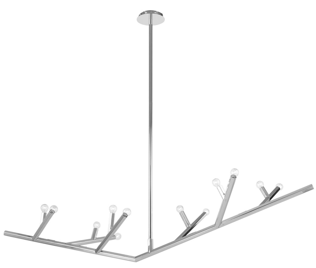 Avenue The Oaks HF8812-PN Pendant Light - Polished Nickel