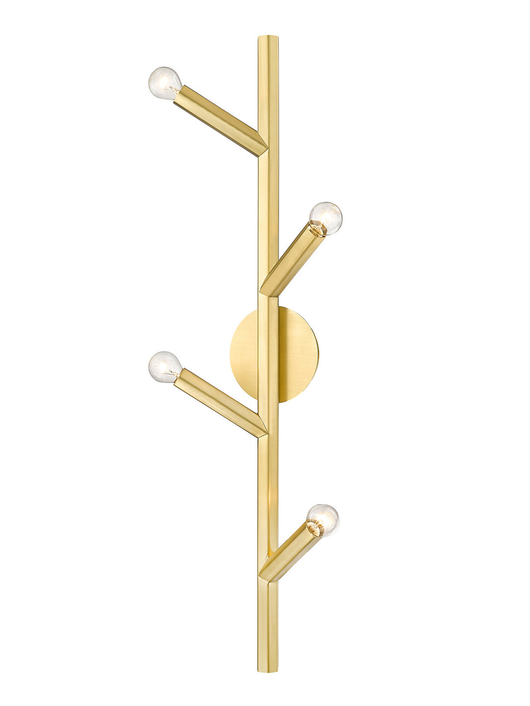 Avenue The Oaks HF8884-BB Wall Light - Brushed Brass