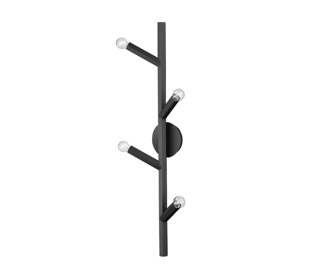 Avenue The Oaks HF8884-BLK Wall Light - Black