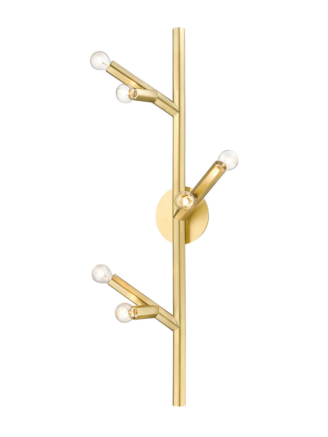 Avenue The Oaks HF8886-BB Wall Light - Brushed Brass