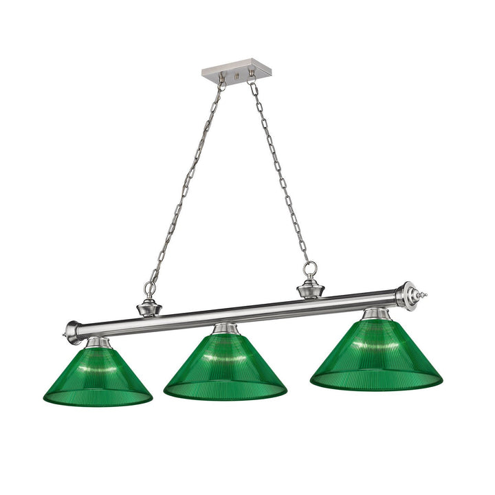 Z-Lite Cordon 2306-3BN-ARG Pendant Light - Brushed Nickel