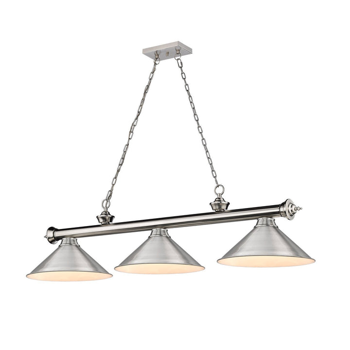 Z-Lite Cordon 2306-3BN-BN15 Pendant Light - Brushed Nickel
