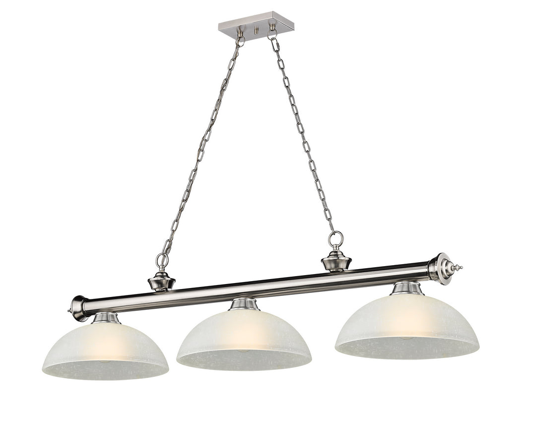 Z-Lite Cordon 2306-3BN-DWL14 Pendant Light - Brushed Nickel