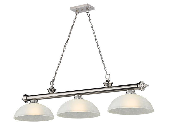 Z-Lite Cordon 2306-3BN-DWL14 Pendant Light - Brushed Nickel
