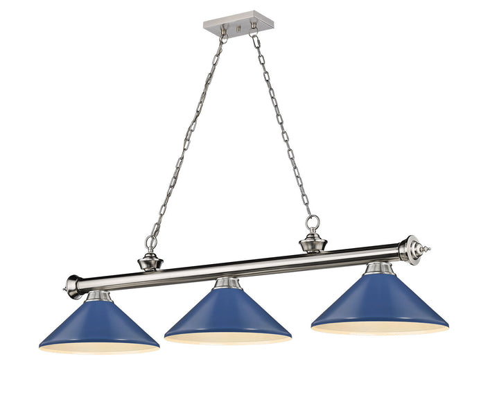 Z-Lite Cordon 2306-3BN-MNB Pendant Light - Brushed Nickel