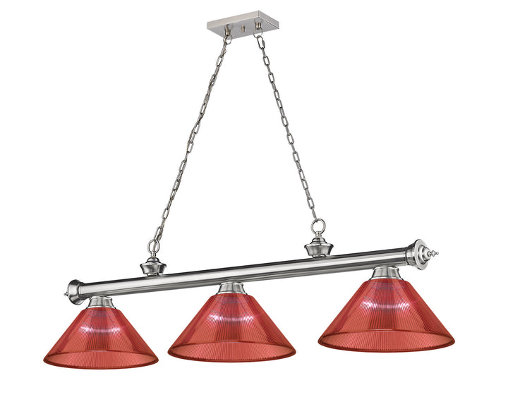 Z-Lite Cordon 2306-3BN-PRD Pendant Light - Brushed Nickel