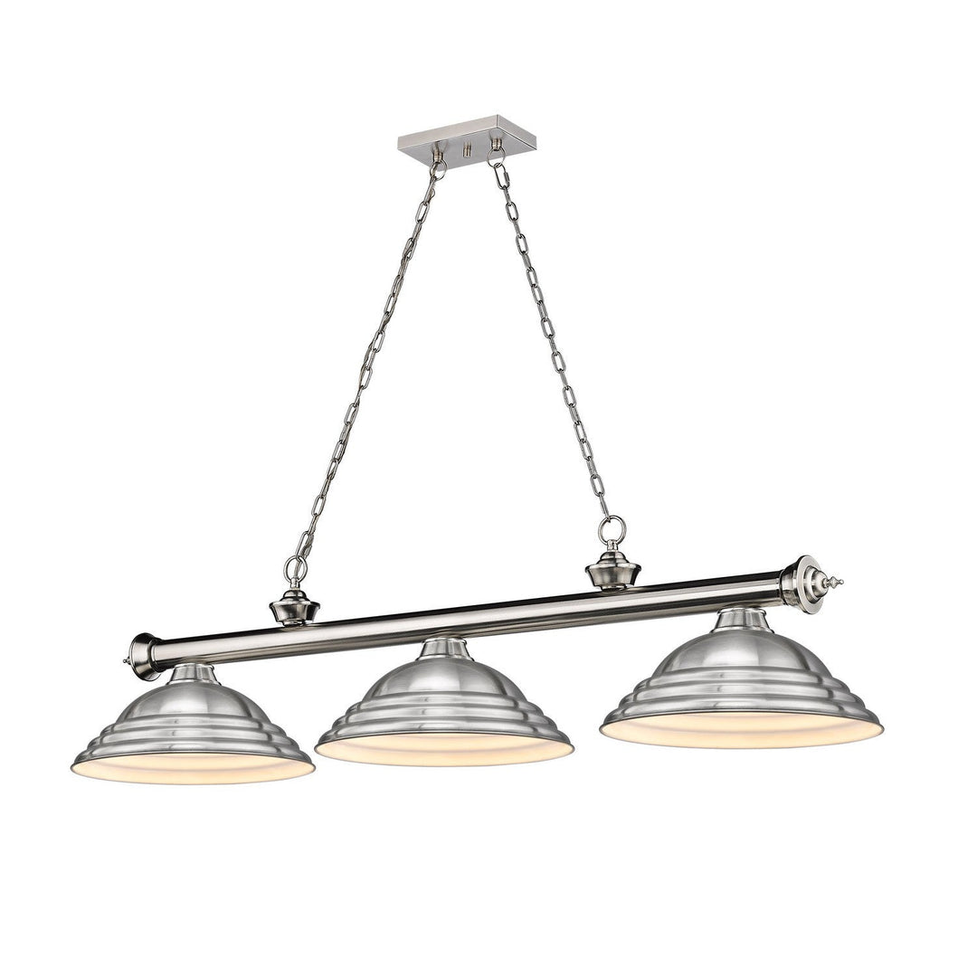 Z-Lite Cordon 2306-3BN-SBN Pendant Light - Brushed Nickel