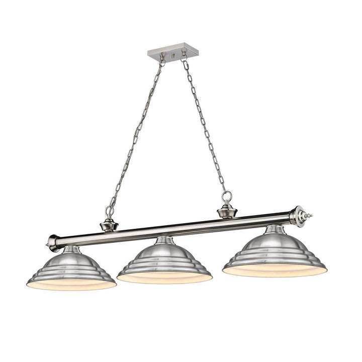 Z-Lite Cordon 2306-3BN-SBN Pendant Light - Brushed Nickel