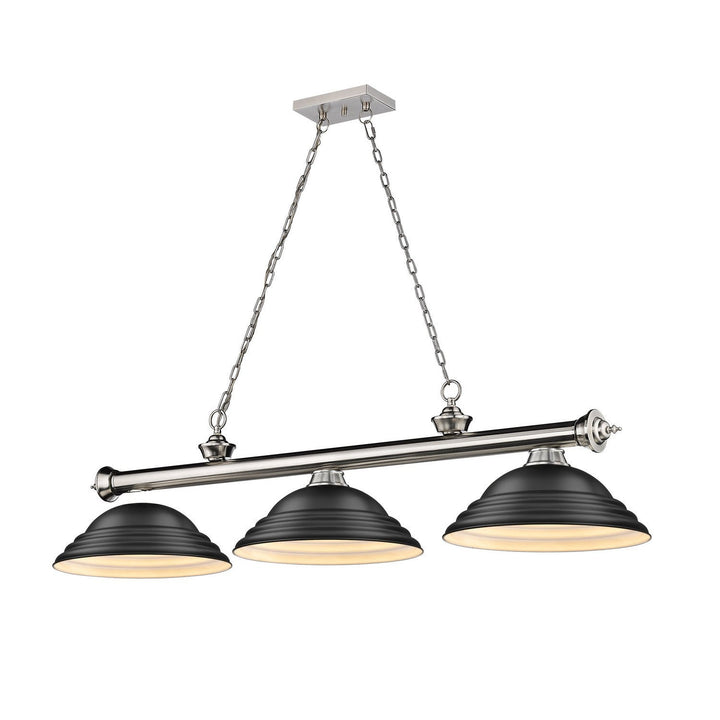 Z-Lite Cordon 2306-3BN-SMB Pendant Light - Brushed Nickel
