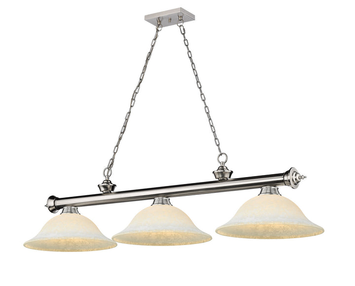 Z-Lite Cordon 2306-3BN-WM16 Pendant Light - Brushed Nickel