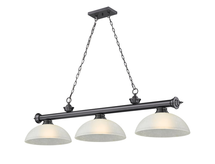 Z-Lite Cordon 2306-3BP-DWL14 Pendant Light - Bronze Plate