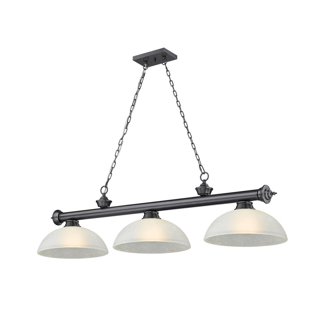 Z-Lite Cordon 2306-3BP-DWL14 Pendant Light - Bronze Plate