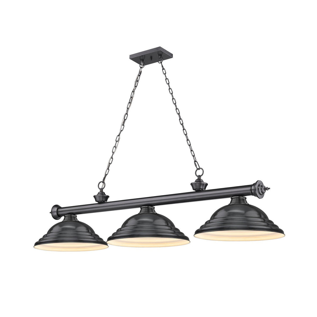 Z-Lite Cordon 2306-3BP-SBP Pendant Light - Bronze Plate