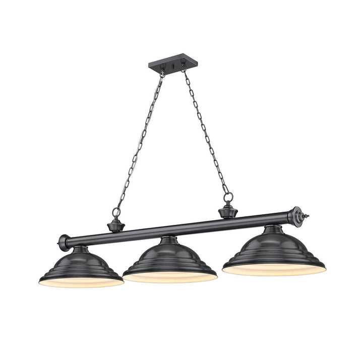 Z-Lite Cordon 2306-3BP-SBP Pendant Light - Bronze Plate