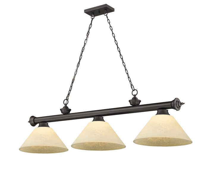 Z-Lite Cordon 2306-3BRZ-AGM14 Pendant Light - Bronze