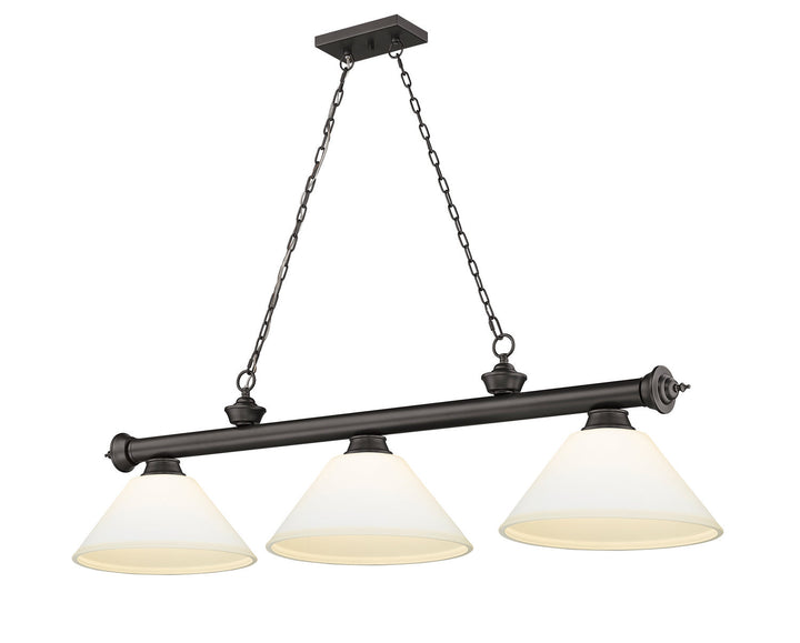 Z-Lite Cordon 2306-3BRZ-AMO14 Pendant Light - Bronze