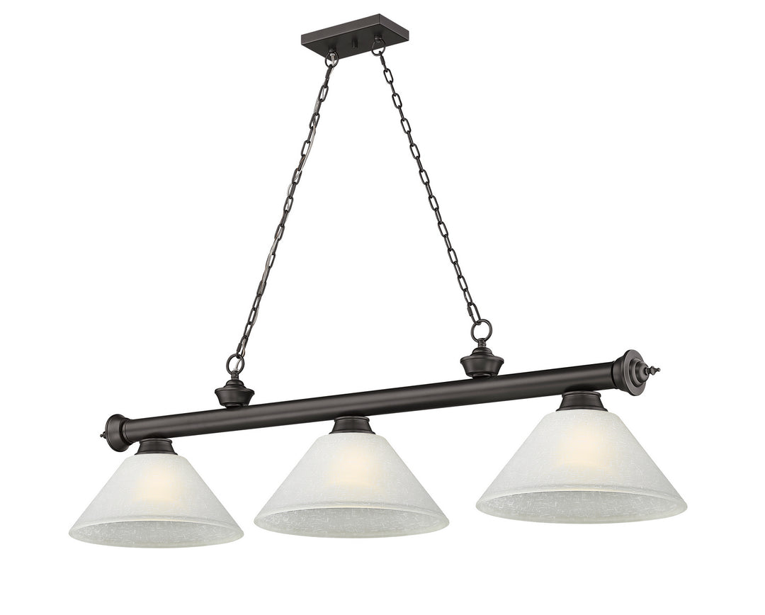 Z-Lite Cordon 2306-3BRZ-AWL14 Pendant Light - Bronze