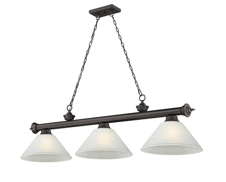 Z-Lite Cordon 2306-3BRZ-AWL14 Pendant Light - Bronze