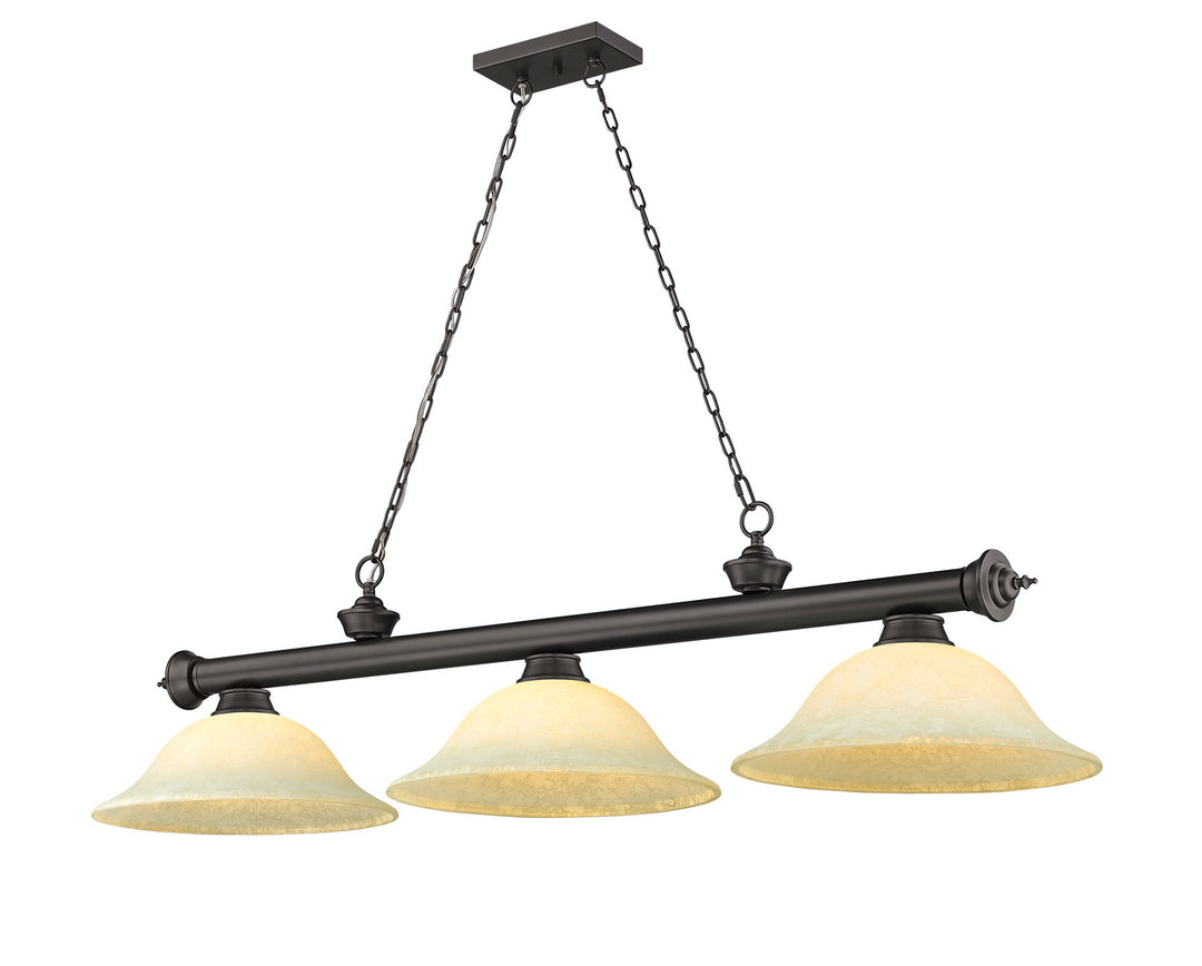 Z-Lite Cordon 2306-3BRZ-GM16 Pendant Light - Bronze