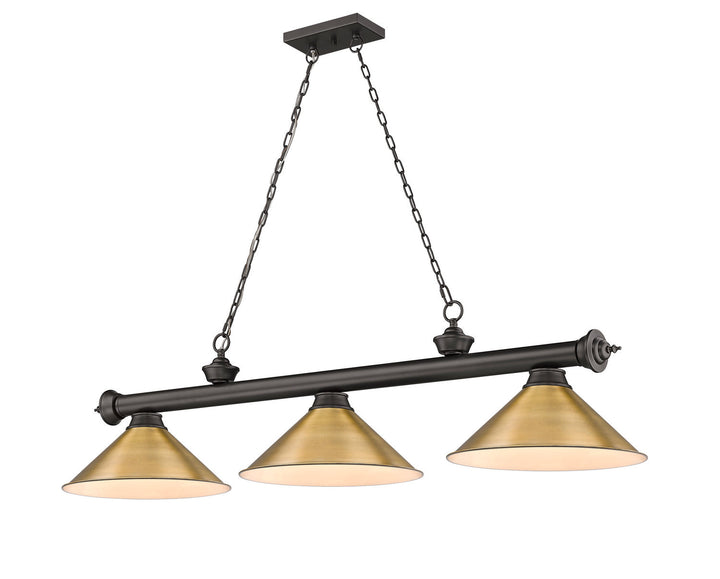 Z-Lite Cordon 2306-3BRZ-RB15 Pendant Light - Bronze