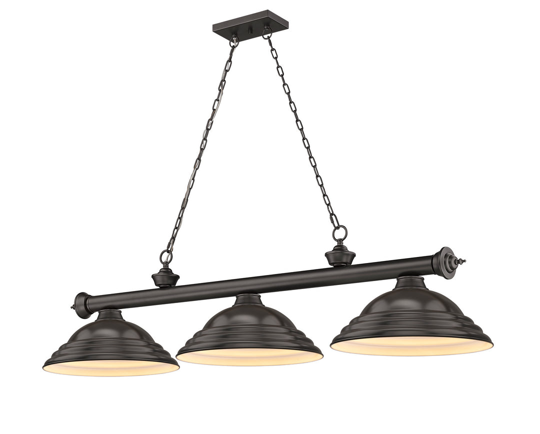 Z-Lite Cordon 2306-3BRZ-SBRZ Pendant Light - Bronze
