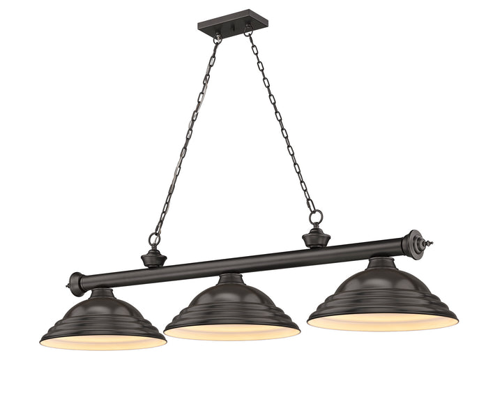 Z-Lite Cordon 2306-3BRZ-SBRZ Pendant Light - Bronze