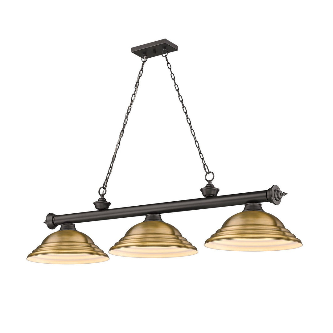 Z-Lite Cordon 2306-3BRZ-SRB Pendant Light - Bronze