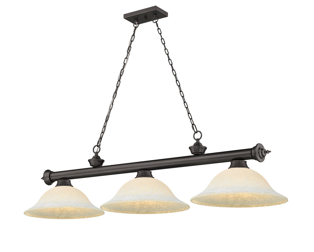 Z-Lite Cordon 2306-3BRZ-WM16 Pendant Light - Bronze
