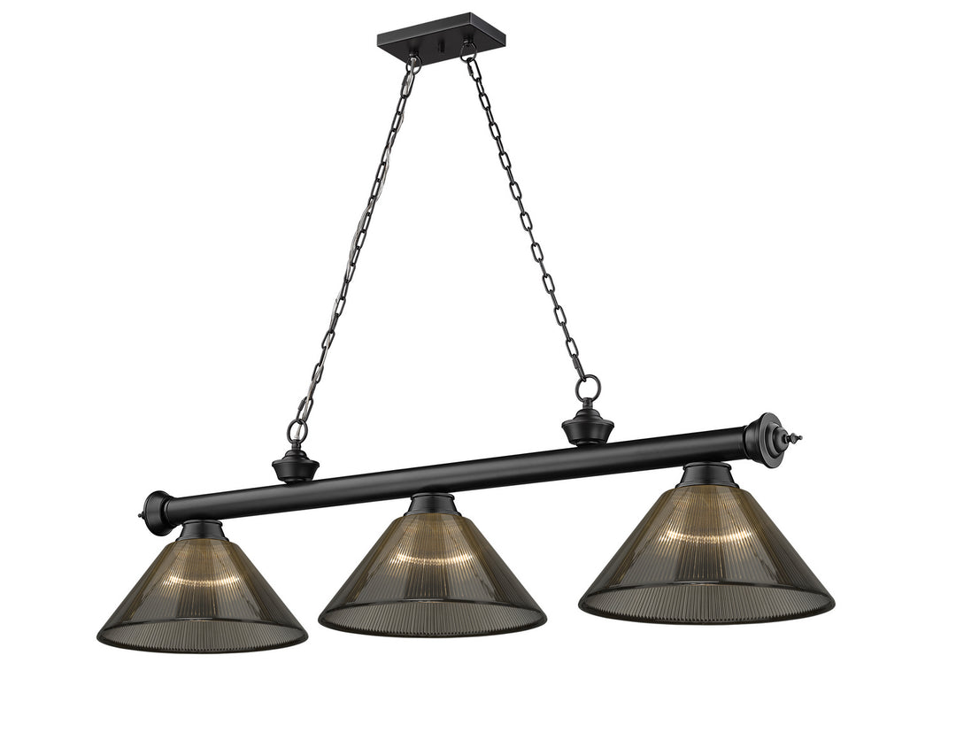 Z-Lite Cordon 2306-3MB-ARS Pendant Light - Matte Black